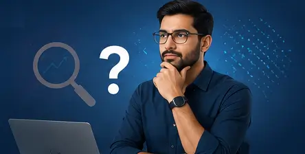 Professional AI SEO consultant working on organic search growth