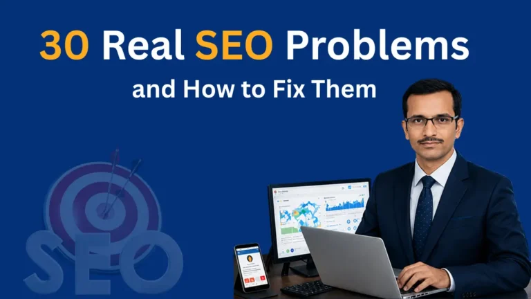 30 Real SEO Problems and How to Fix Them